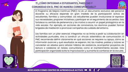 RESUMEN GRÁFICO TEMA 4: EL PROGRAMA DE MEJORA CONTINUA EN EL CTE (Editable en PowerPoint)