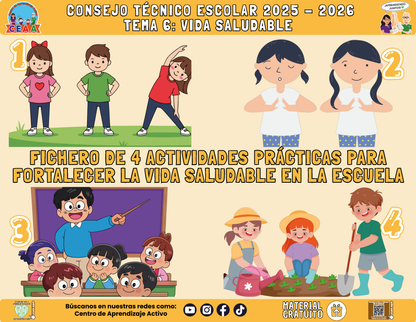 Fichero 4 Actividades Prácticas TEMA 6: VIDA SALUDAD en PDF