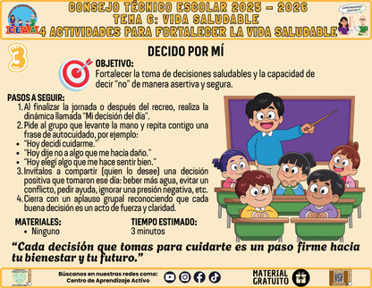Fichero 4 Actividades Prácticas TEMA 6: VIDA SALUDAD en PDF