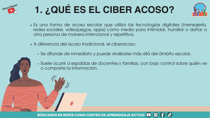 Presentación TODAS Y TODOS CONTRA EL CIBERACOSO (Editable en PowerPoint)