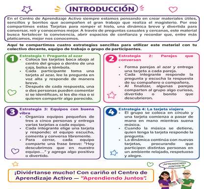 TARJETAS PARA ROMER EL HIELO en PDF