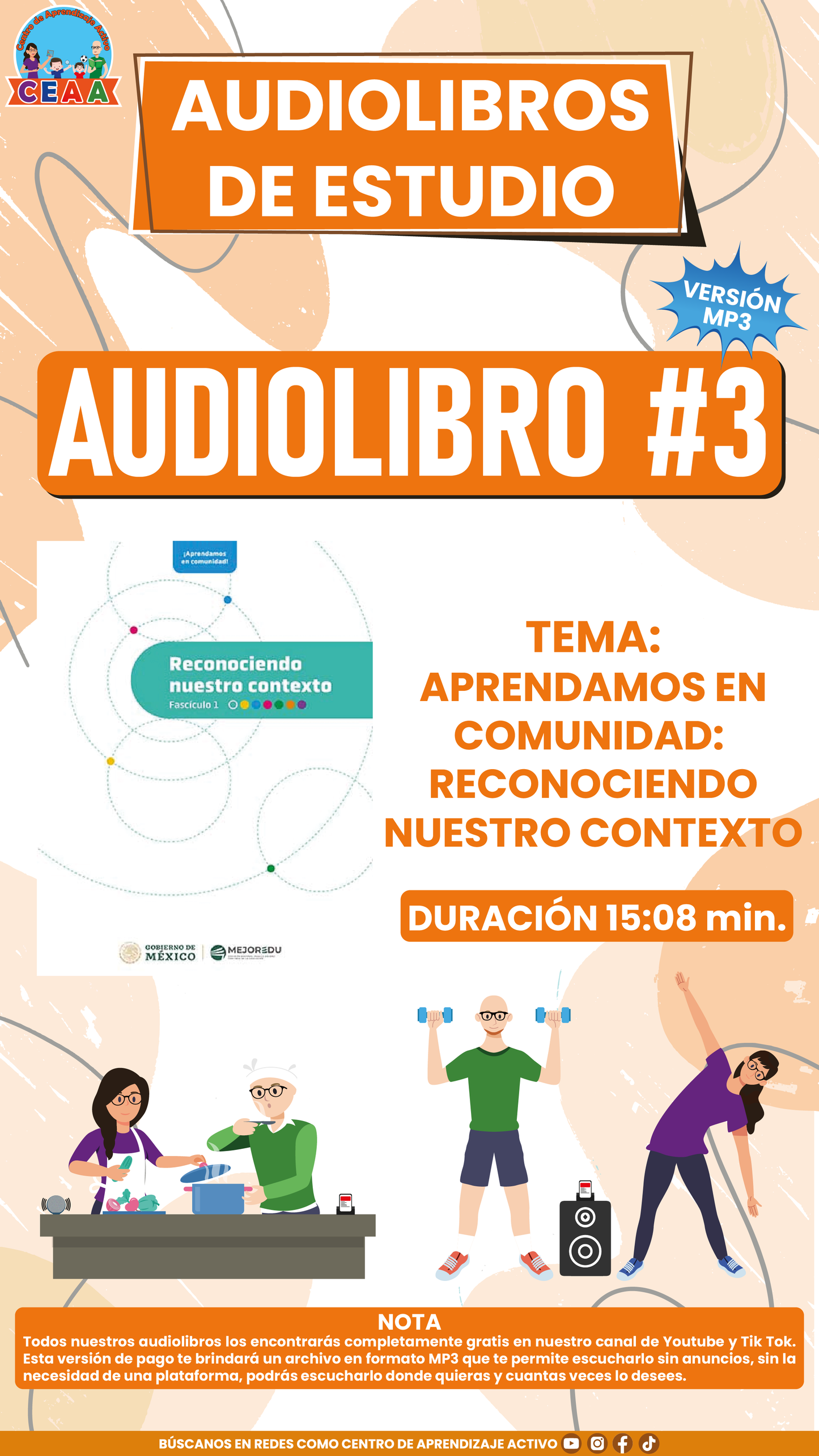 Audiolibros de Estudio Tema #3 en MP3