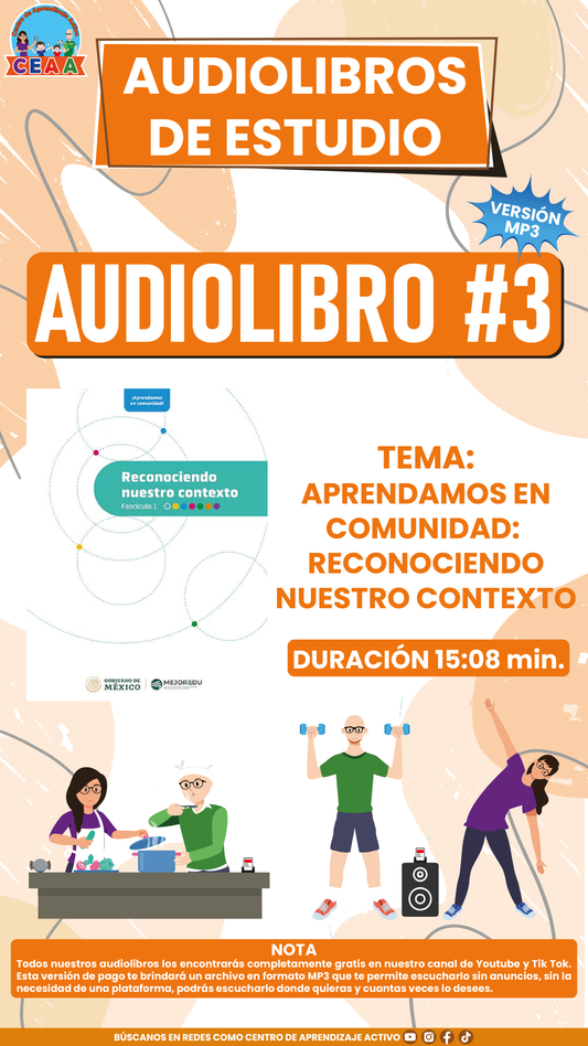 Audiolibros de Estudio Tema #3 en MP3