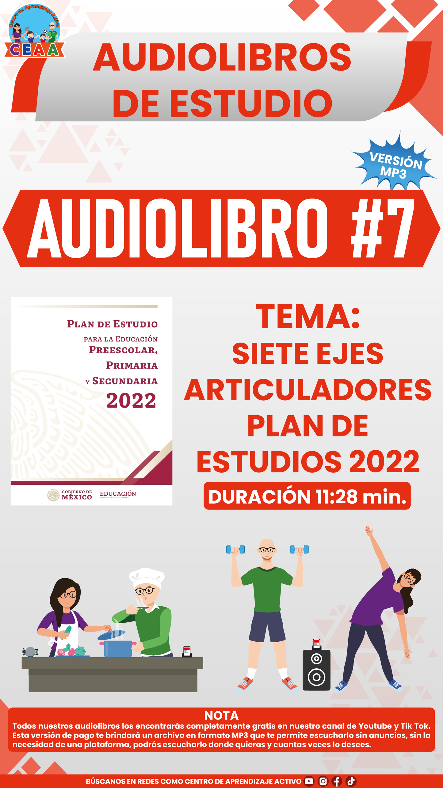 Audiolibros de Estudio Tema #7 en MP3