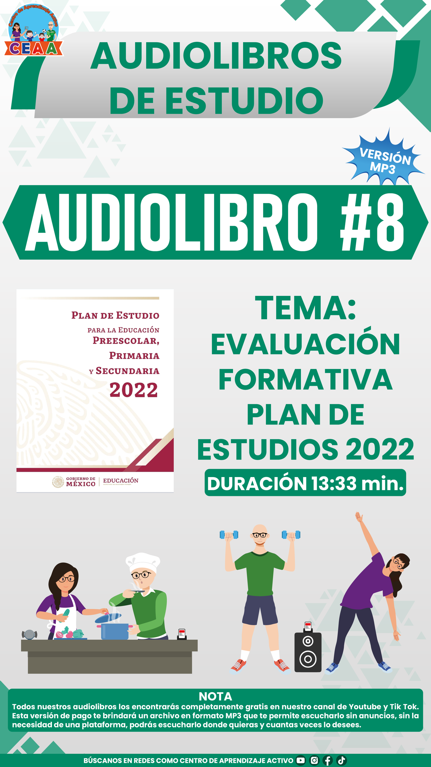 Audiolibros de Estudio Tema #8 en MP3