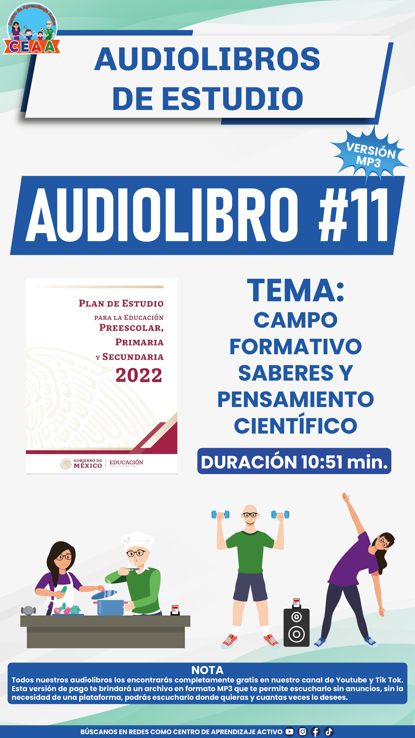 Audiolibros de Estudio Tema #11 en MP3