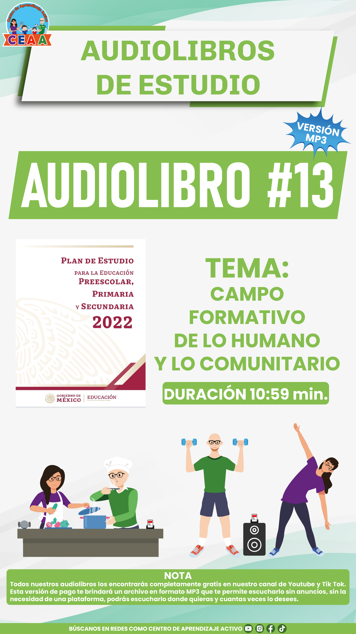 Audiolibros de Estudio Tema #13 en MP3