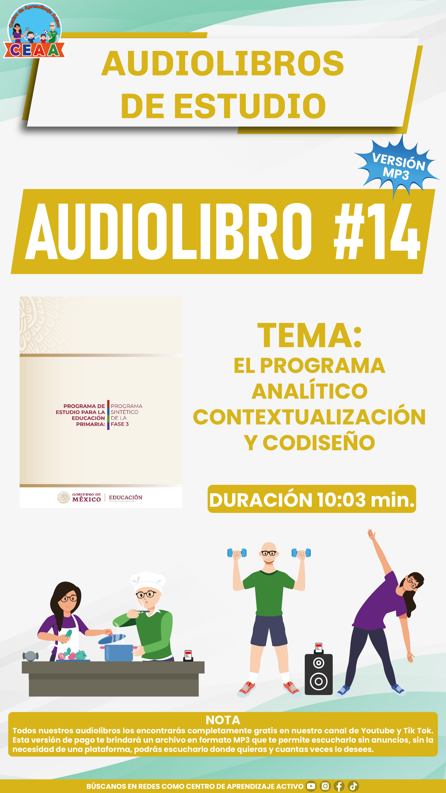 Audiolibros de Estudio Tema #14 en MP3