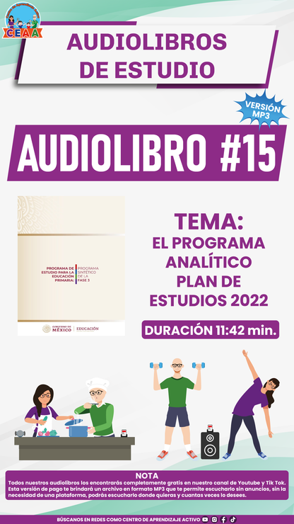Audiolibros de Estudio Tema #15 en MP3
