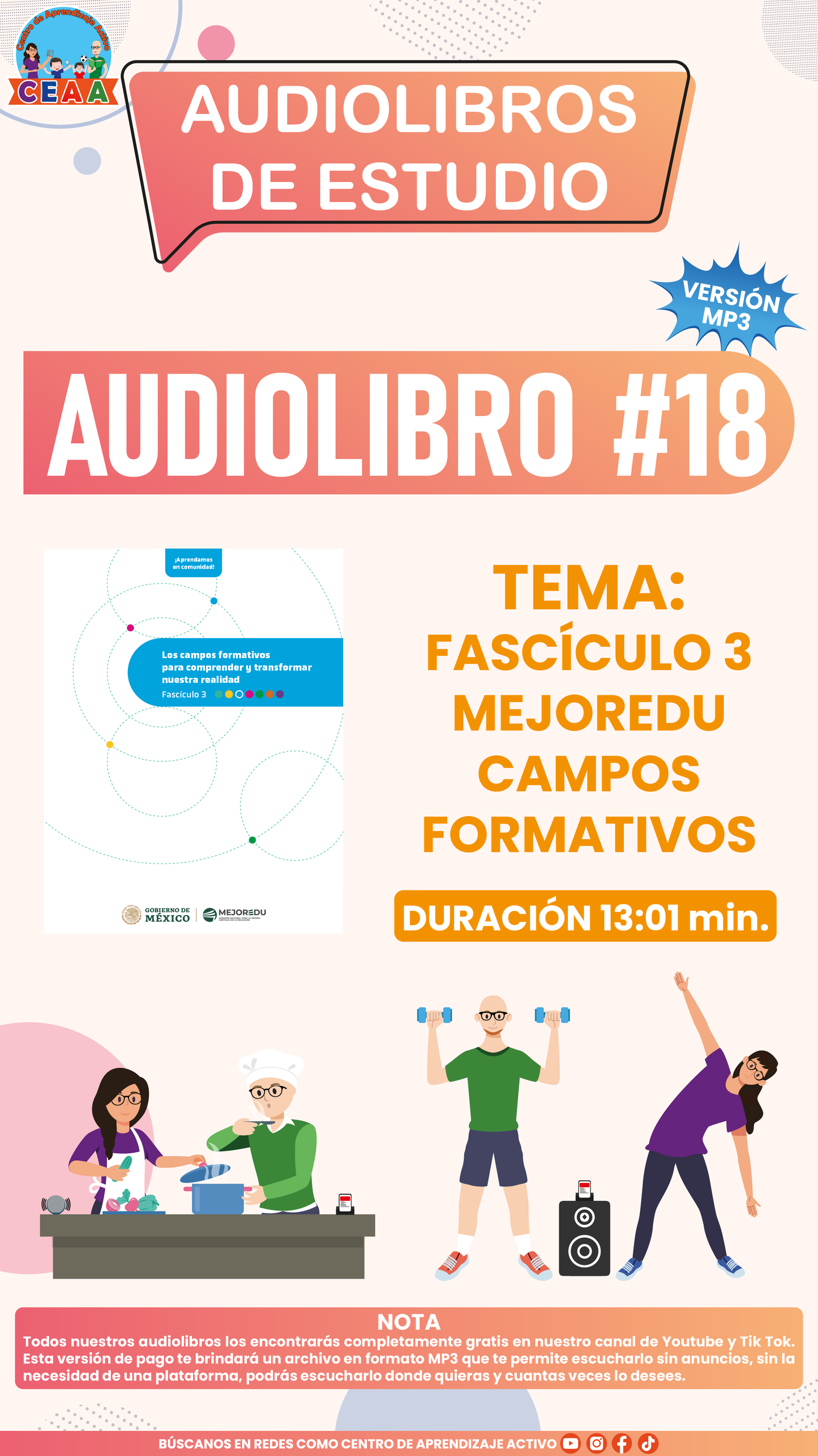 Audiolibros de Estudio Tema #18 en MP3