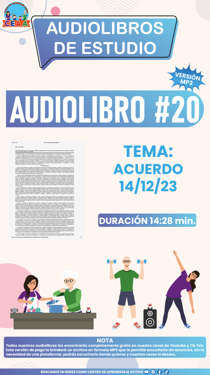 Audiolibros de Estudio Tema #20 en MP3