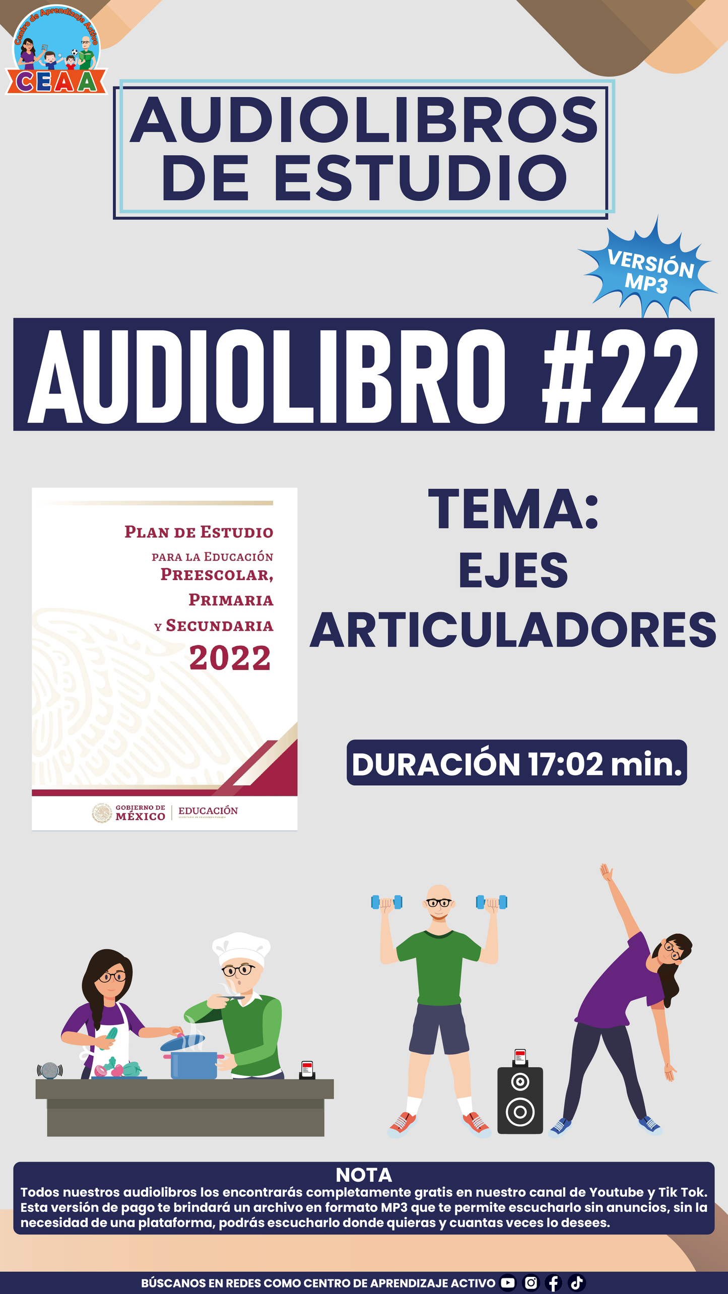 Audiolibros de Estudio Tema #22 en MP3