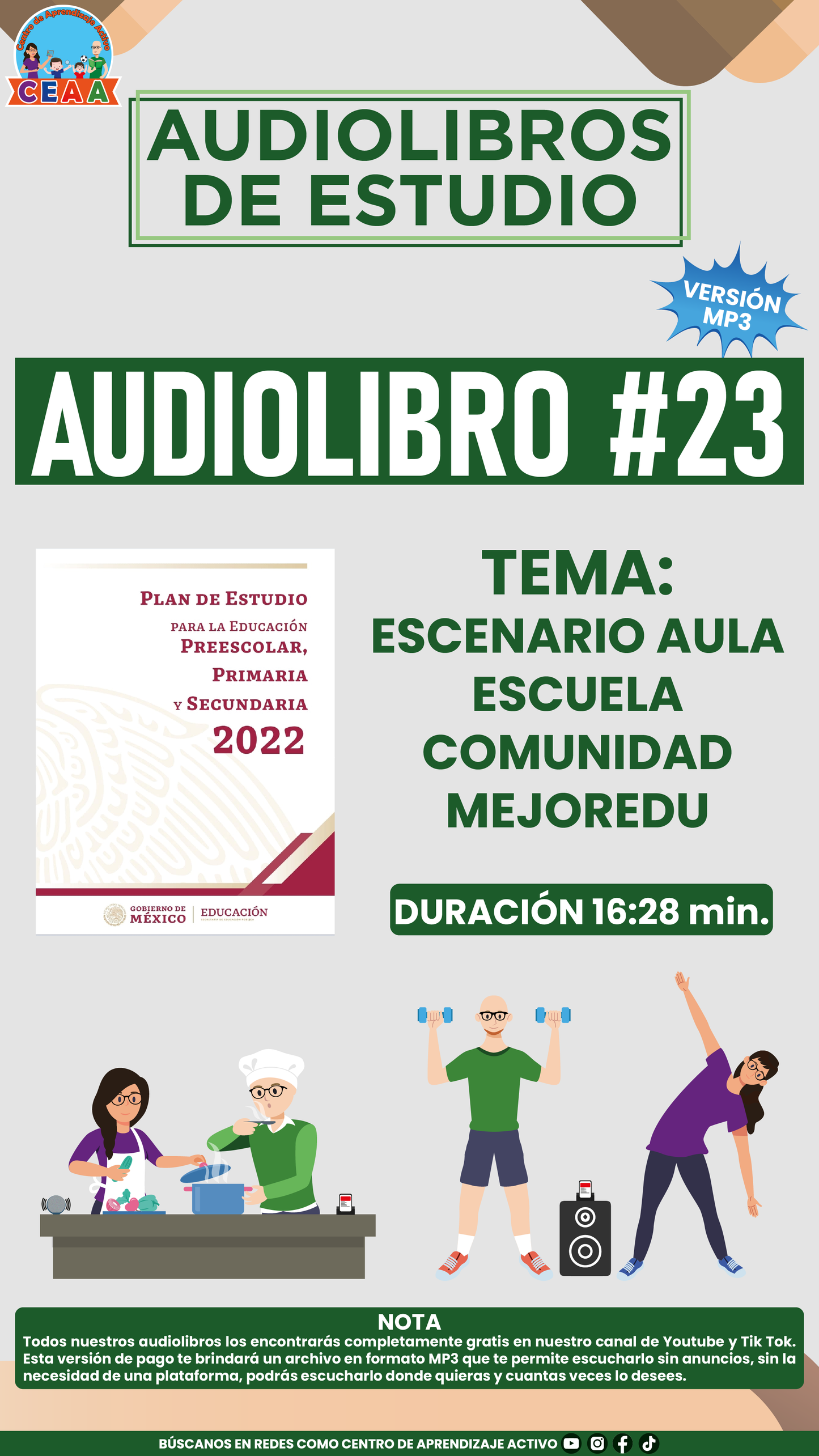 Audiolibros de Estudio Tema #23 en MP3