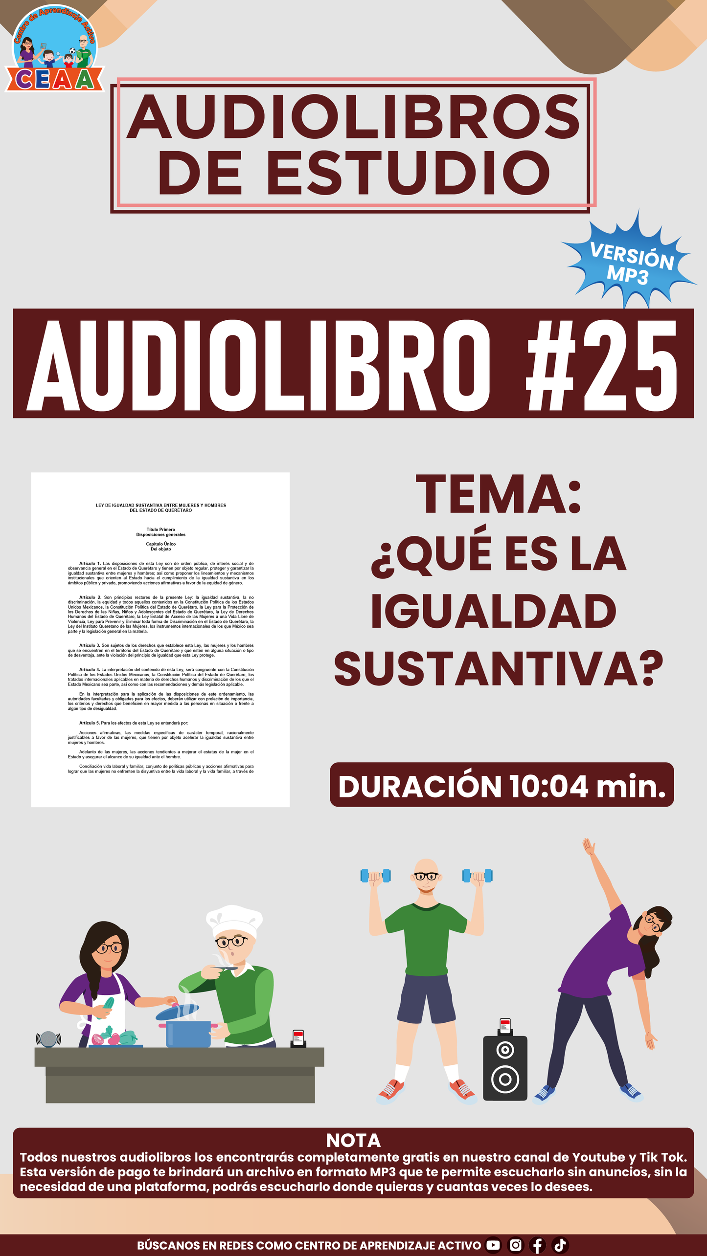 Audiolibros de Estudio Tema #25 en MP3