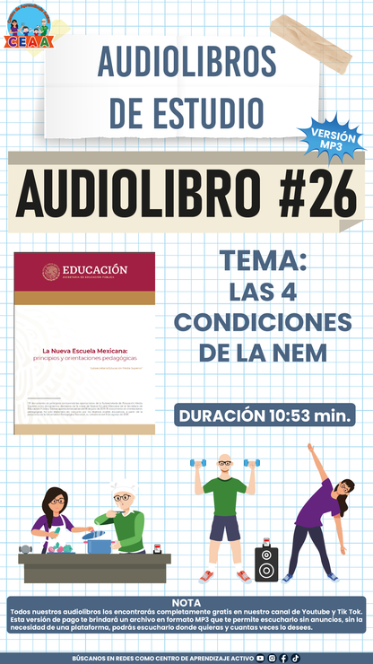 Audiolibros de Estudio Tema #26 en MP3