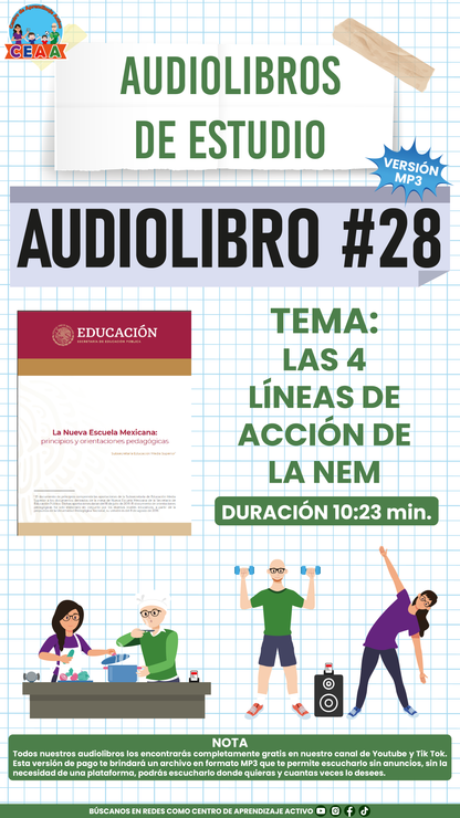 Audiolibros de Estudio Tema #28 en MP3