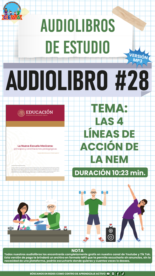 Audiolibros de Estudio Tema #28 en MP3