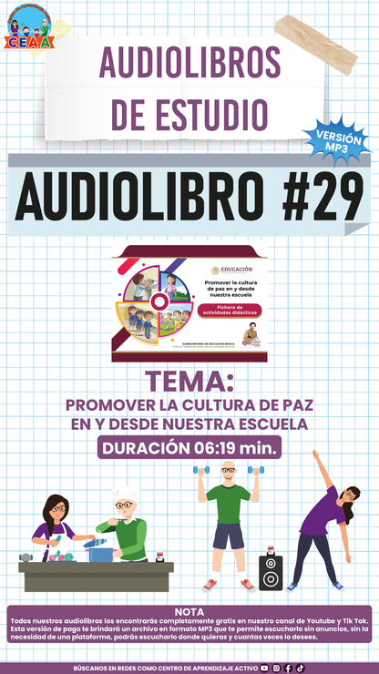 Audiolibros de Estudio Tema #29 en MP3