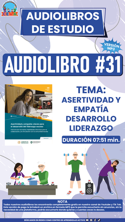 Audiolibros de Estudio Tema #31 en MP3
