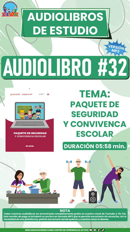 Audiolibros de Estudio Tema #32 en MP3