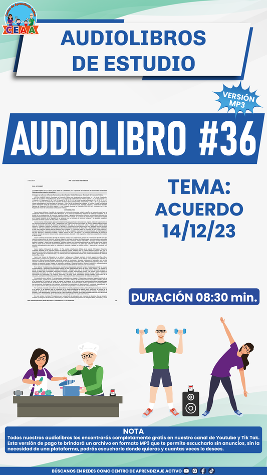 Audiolibros de Estudio Tema #36 en MP3