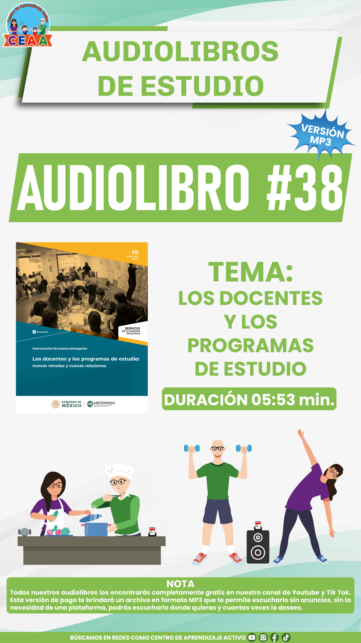 Audiolibros de Estudio Tema #38 en MP3