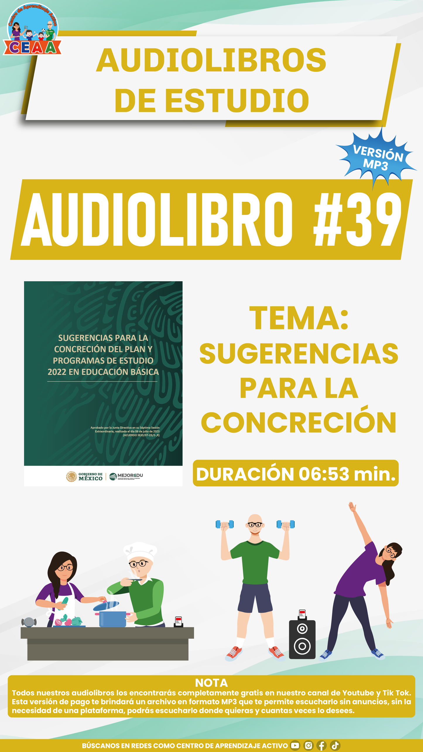 Audiolibros de Estudio Tema #39 en MP3