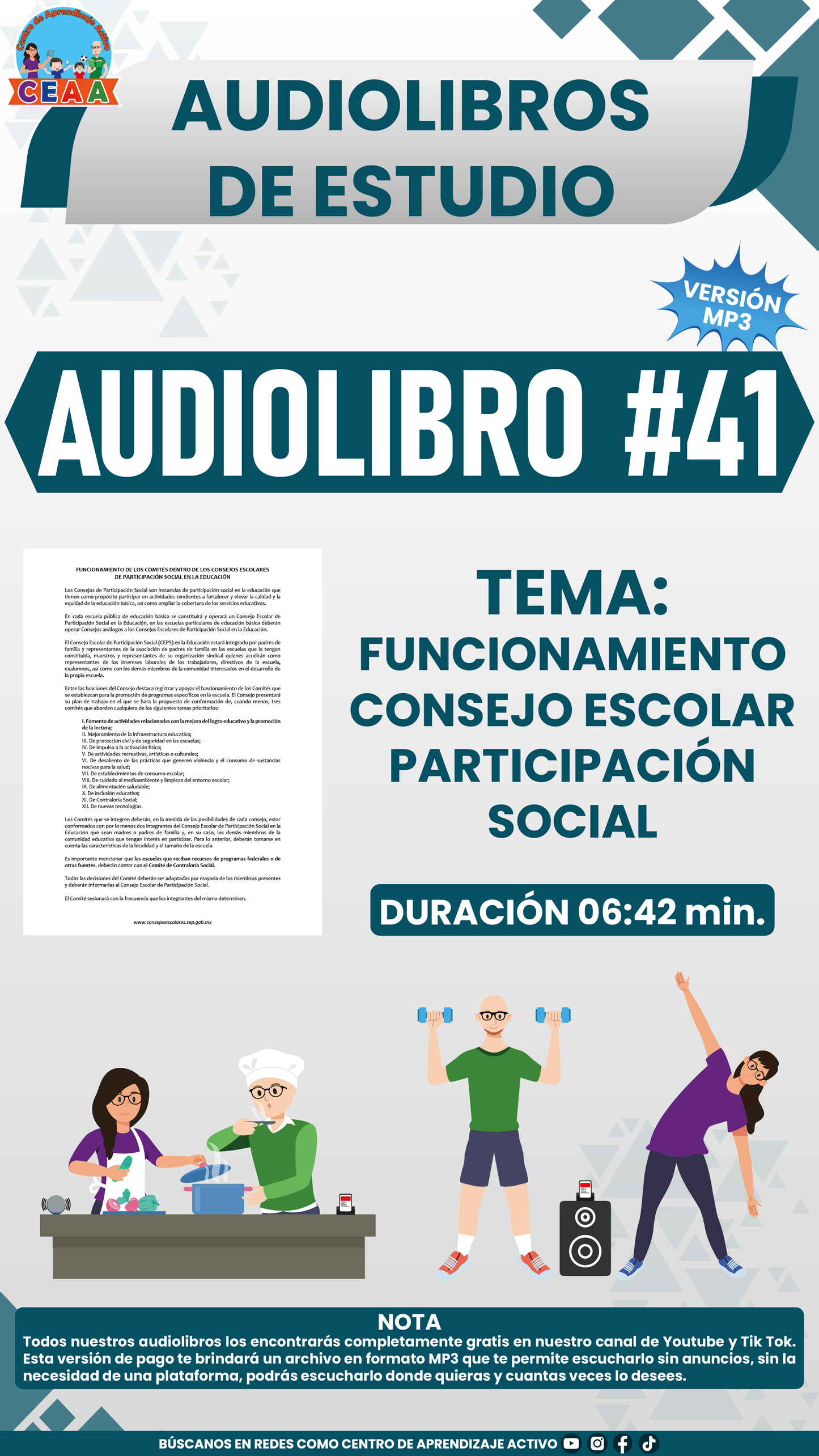 Audiolibros de Estudio Tema #41 en MP3