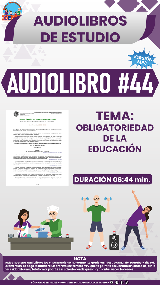 Audiolibros de Estudio Tema #44 en MP3