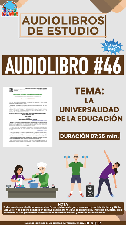 Audiolibros de Estudio Tema #46 en MP3