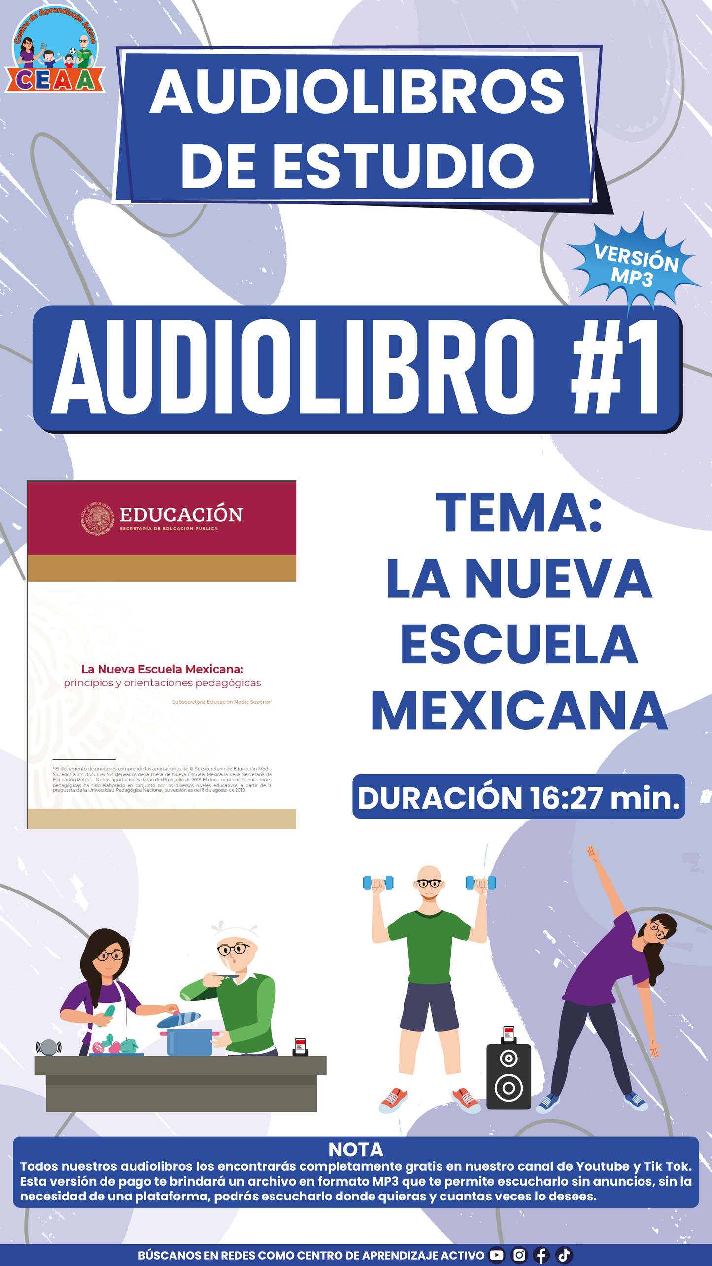 Audiolibros de Estudio Tema #1 en MP3