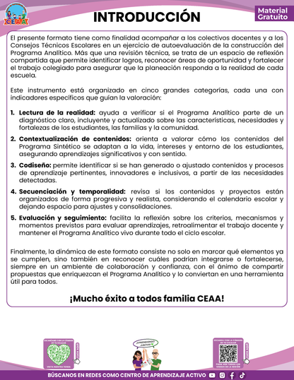 TEMA 2: AUTOEVALUCIÓN DEL PROGRAMA ANALÍTICO en PDF