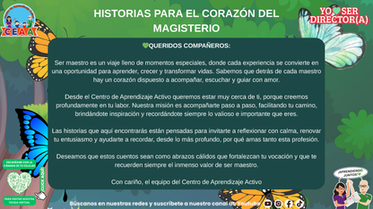 Historias para Directores - Valentina, la Mariposa que Aprendió a Hablar con Claridad (Editable en PowerPoint)