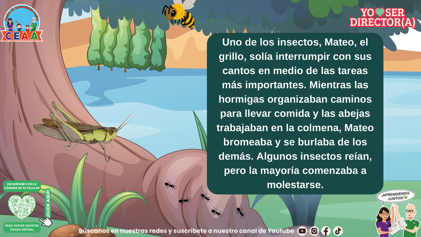 Historias para Directores - Valentina, la Mariposa que Aprendió a Hablar con Claridad (Editable en PowerPoint)