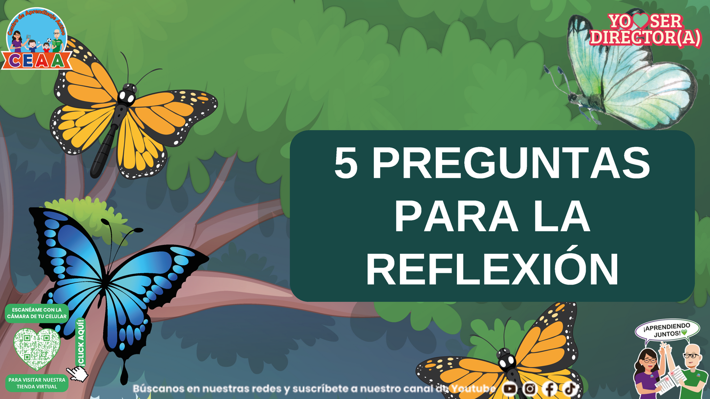 Historias para Directores - Valentina, la Mariposa que Aprendió a Hablar con Claridad (Editable en PowerPoint)