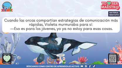 Historias para Maestros - VIOLETA, LA BALLENA QUE APRENDIÓ A RENOVARSE en PDF