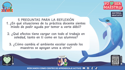 Historias para Maestros - YADIRA, LA MAESTRA DELFÍN QUE APRENDIÓ A PEDIR AYUDA en PDF