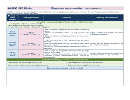 PLANEACIÓN 5° Primaria Primer Periodo (Sep, Oct, Nov) ✏️Editable en Word