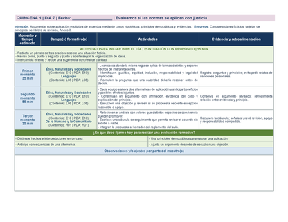 PLANEACIÓN 5° Primaria Primer Periodo (Sep, Oct, Nov) ✏️Editable en Word