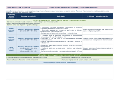 PLANEACIÓN 5° Primaria Primer Periodo (Sep, Oct, Nov) ✏️Editable en Word