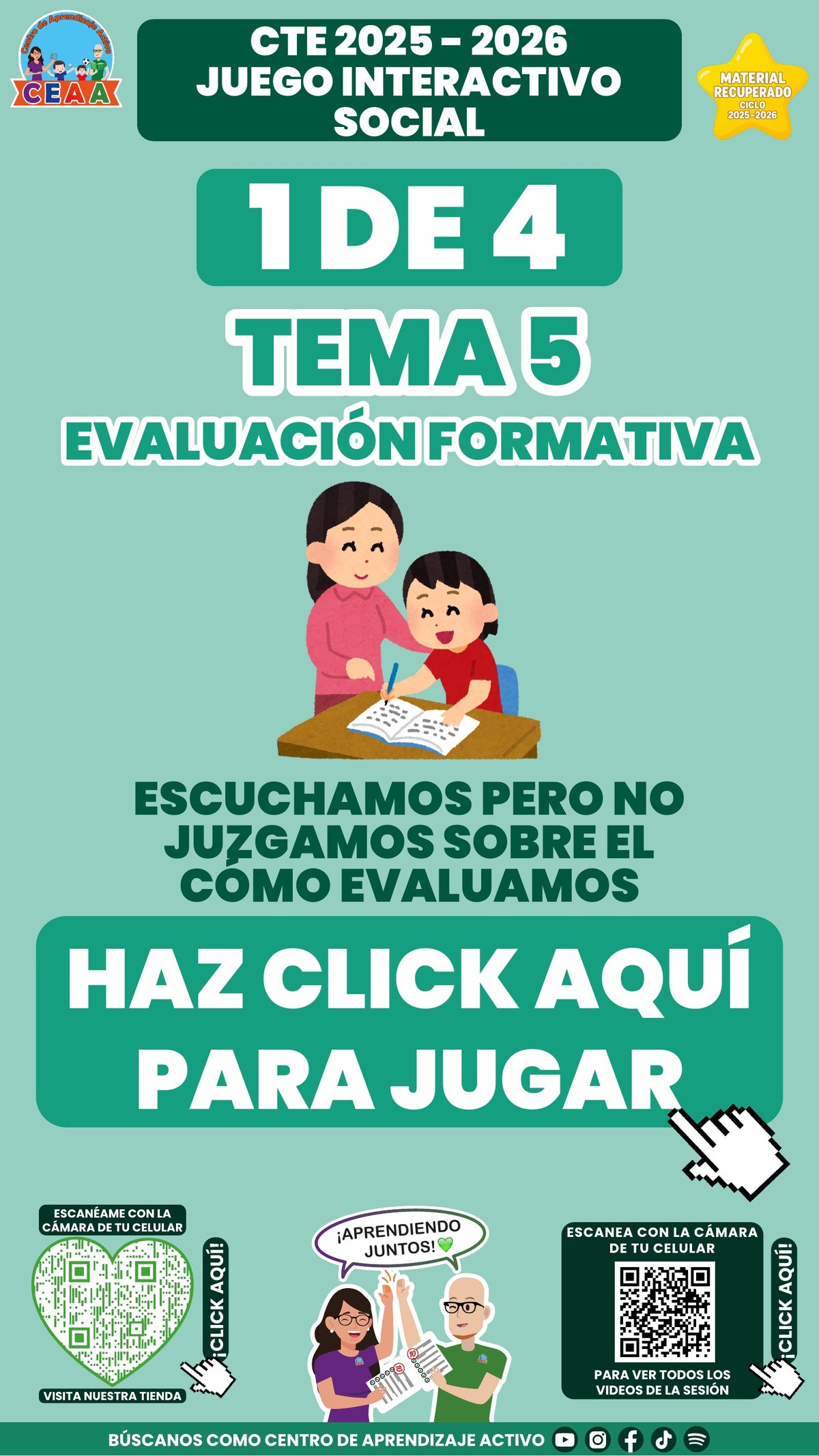 Juego interactivo 1 de 4: Evaluación formativa (Material recuperado 25/26)