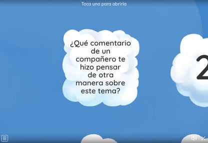 Juego 4, tema 5 de Educación Básica, CTE 2026-2027: ¿Qué comentario de un compañero te hizo pensar de otra manera sobre este tema?