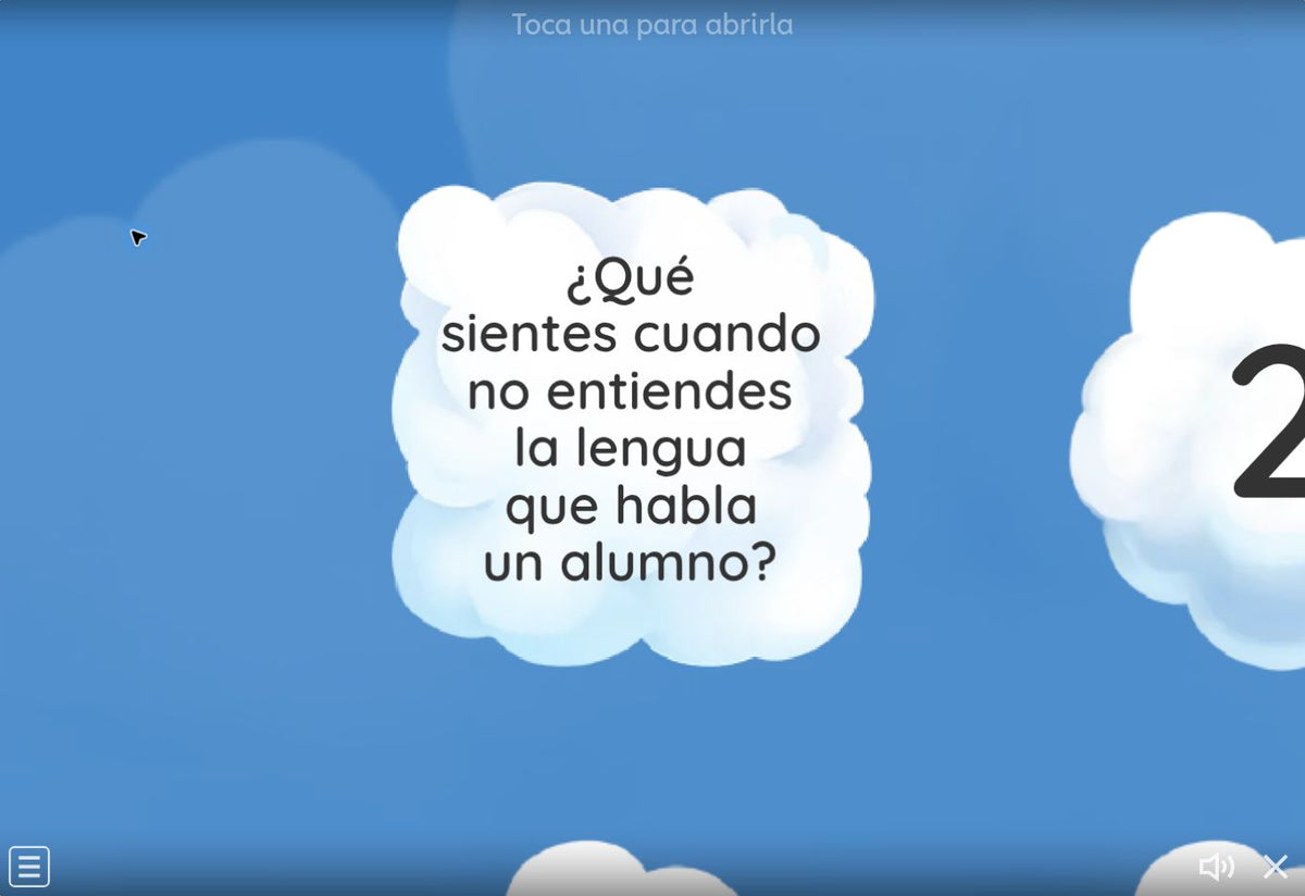 Actividad interactiva del juego 1 del tema 2 de Multigrado: Interculturalidad crítica, lenguas y saberes en escuelas multigrado.