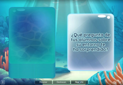 Pregunta de la actividad interactiva del juego 1, tema 2 de Educación Preescolar: Escuchamos pero no juzgamos sobre la curiosidad de nuestros alumnos. CTE 2026-2027
