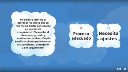Actividad de muestra del juego 3 de 4. Educación Básica, tema 4, CTE 2026-2027.
