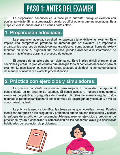 eBook: LOS 3 PASOS Y LAS 12 HABILIDADES PARA RESOLVER CUALQUIER EXAMEN CON ÉXITO en PDF