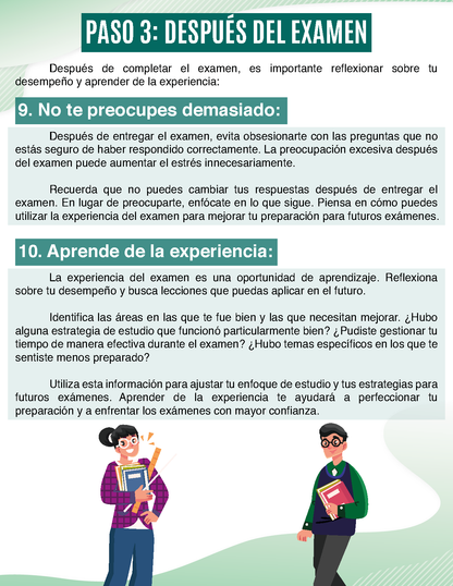 eBook: LOS 3 PASOS Y LAS 12 HABILIDADES PARA RESOLVER CUALQUIER EXAMEN CON ÉXITO en PDF