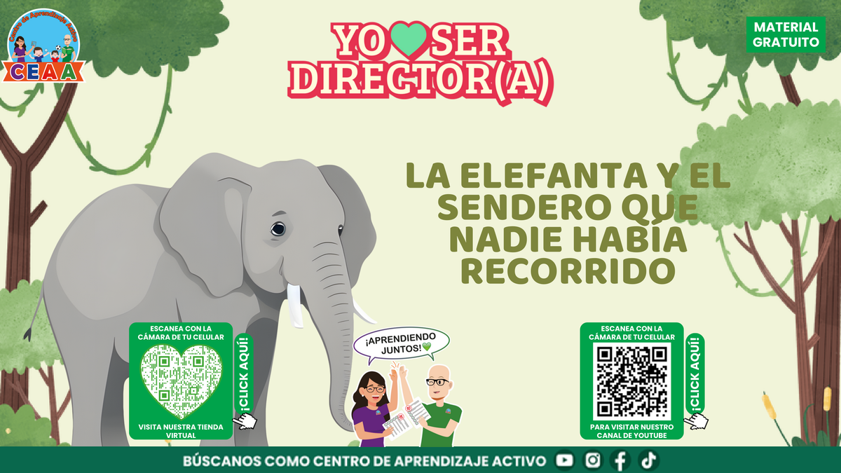 Portada de La elefanta y el sendero que nadie había recorrido.