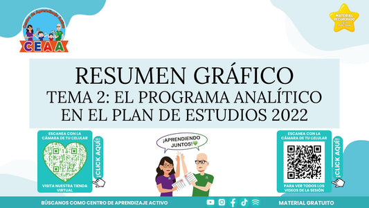Portada del resumen gráfico de Programa analítico en PDF (Material recuperado 25/26)