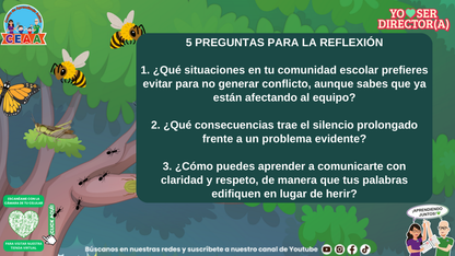 Preguntas para reflexionar sobre conversaciones pendientes y comunicación respetuosa